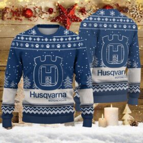 Pull de Noël moche Husqvarna Motorcycles – Ugly Christmas Sweater