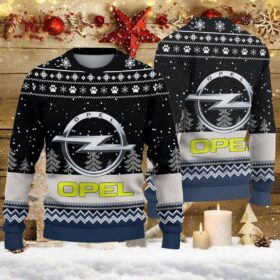 Pull de Noël moche Opel – Ugly Christmas Sweater