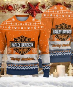Pull de Noël moche Harley-Davidson - Ugly Christmas Sweater