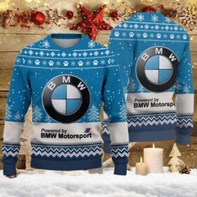Pull de Noël moche BMW Motorsport – Ugly Christmas Sweater