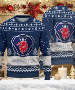 Pull de Noël moche Scania – Ugly Christmas Sweater