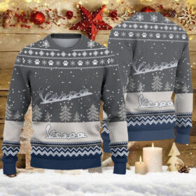 Pull de Noël moche Vespa – Ugly Christmas Sweater