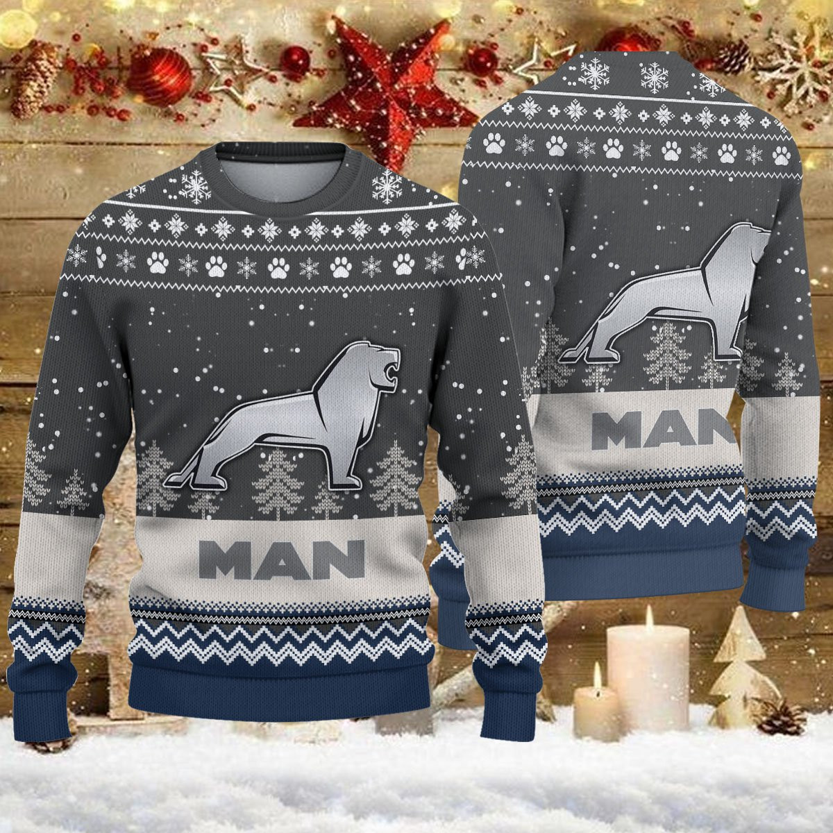 Pull de Noël moche MAN Truck - Ugly Christmas Sweater