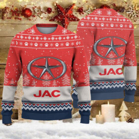Pull de Noël moche JAC Truck – Ugly Christmas Sweater