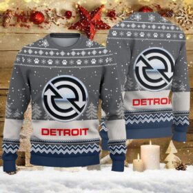 Pull de Noël moche Detroit Diesel – Ugly Christmas Sweater