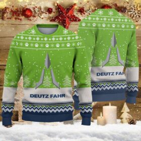 Pull de Noël moche Deutz-Fahr – Ugly Christmas Sweater