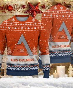 Pull de Noël moche Allis Chalmers - Ugly Christmas Sweater