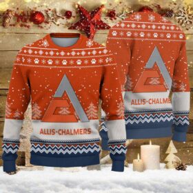 Pull de Noël moche Allis Chalmers – Ugly Christmas Sweater