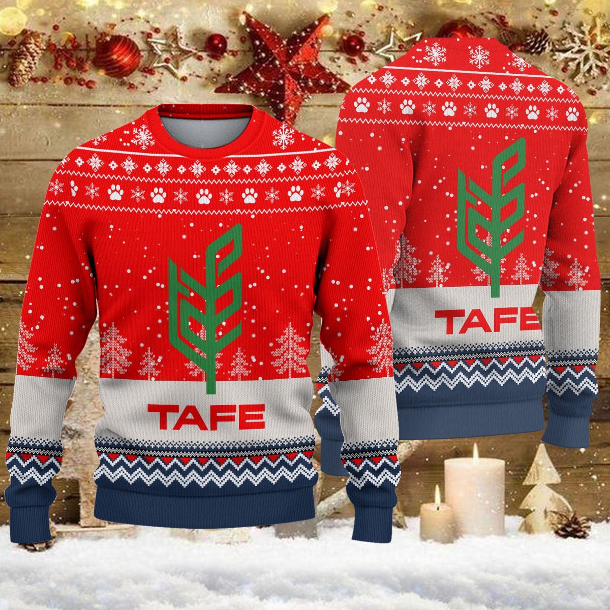 Pull de Noël moche Tafe - Ugly Christmas Sweater