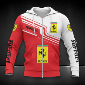 Hoodie zippé Ferrari