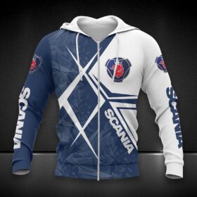 Hoodie zippé Scania