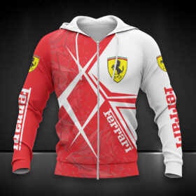 Hoodie zippé Ferrari