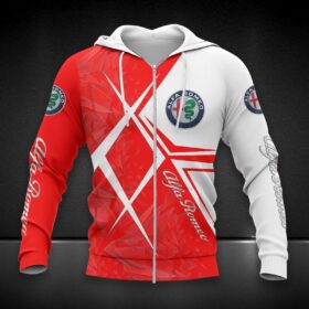 Hoodie zippé Alfa Romeo