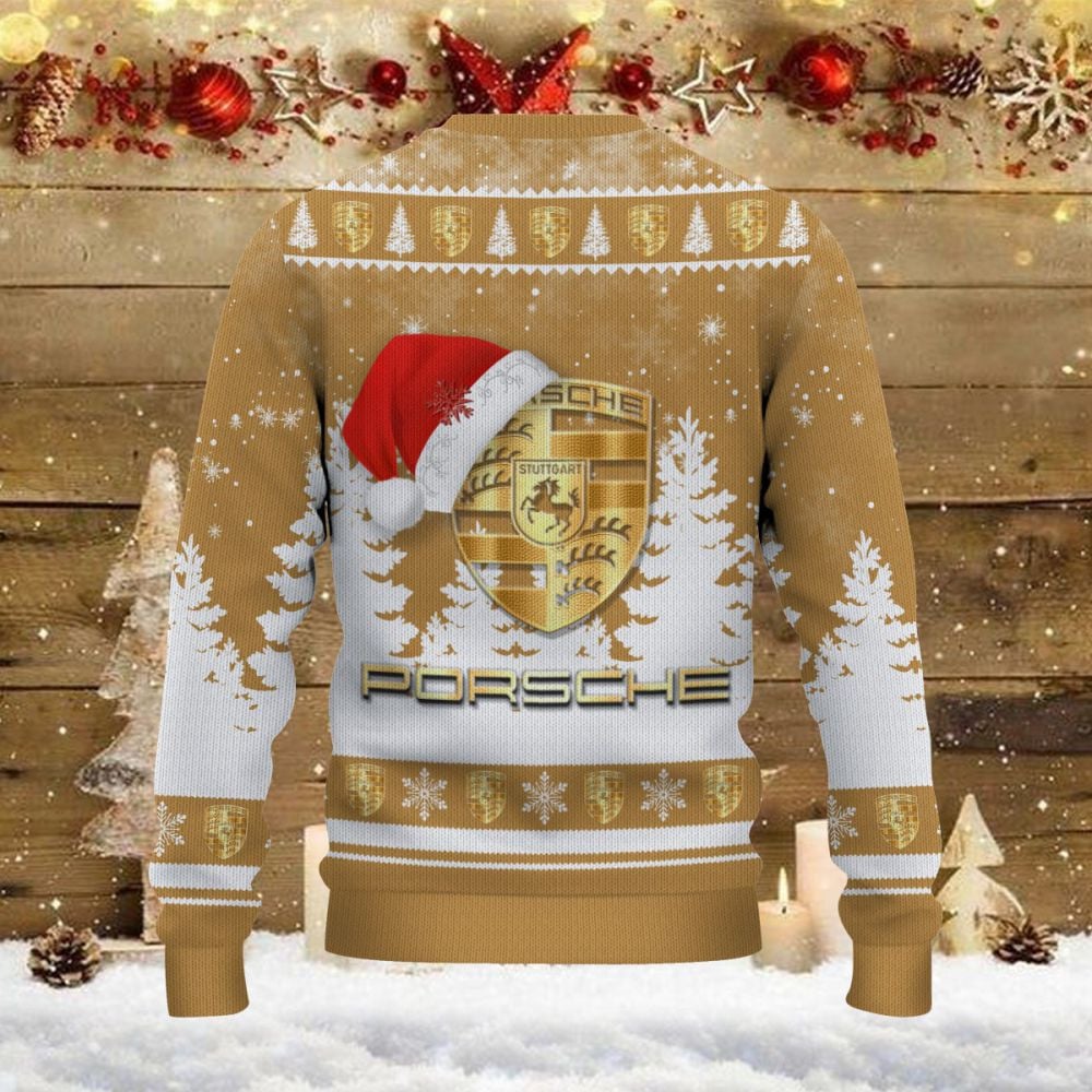Pull de Noël moche Porsche – Ugly Christmas Sweater – Image 3