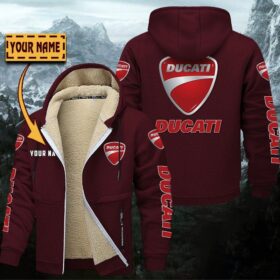 Veste à capuche doublée Ducati