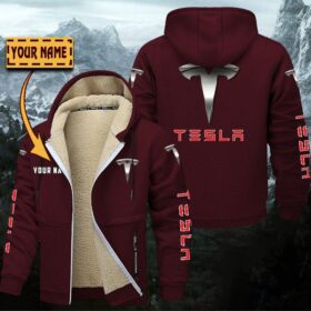 Veste à capuche doublée Tesla
