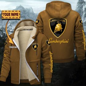 Veste à capuche doublée Lamborghini