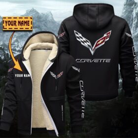 Veste à capuche doublée Corvette C7
