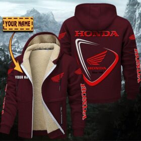 Veste à capuche doublée Honda Motorcycle