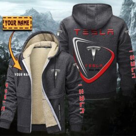 Veste à capuche doublée Tesla