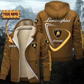 Veste à capuche doublée Lamborghini
