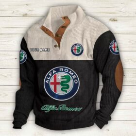 Sweat-shirt pour homme sans capuche Alfa Romeo
