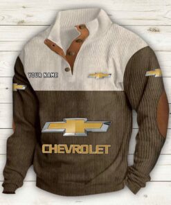Sweat-shirt pour homme sans capuche Chevrolet