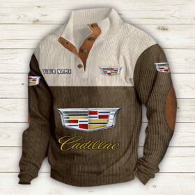 Sweat-shirt pour homme sans capuche Cadillac
