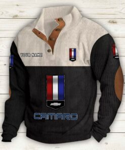 Sweat-shirt pour homme sans capuche Chevrolet Camaro