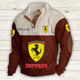 Sweat-shirt pour homme sans capuche Ferrari