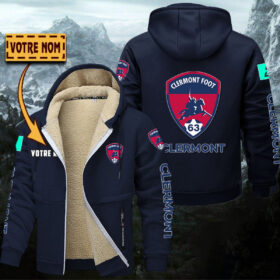 Veste à capuche doublée Clermont Foot Auvergne 63