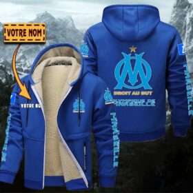 Veste à capuche doublée Olympique de Marseille