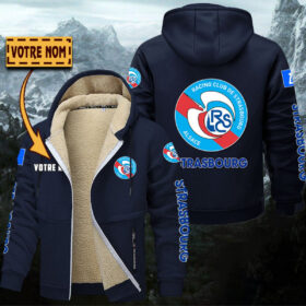Veste à capuche doublée RC Strasbourg Alsace