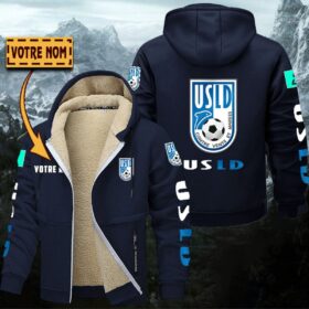 Veste à capuche doublée USL Dunkerque