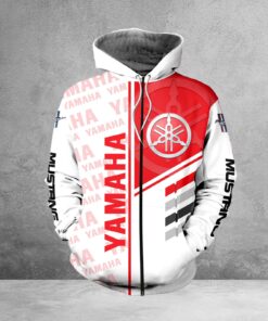 Hoodie zippée Yamaha