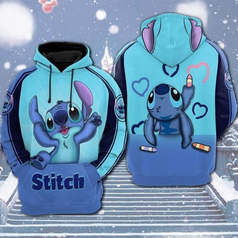 Sweat à capuche Stitch - Lilo et Stitch Disney 256
