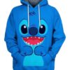 Sweat à capuche Stitch - Lilo et Stitch Disney 7