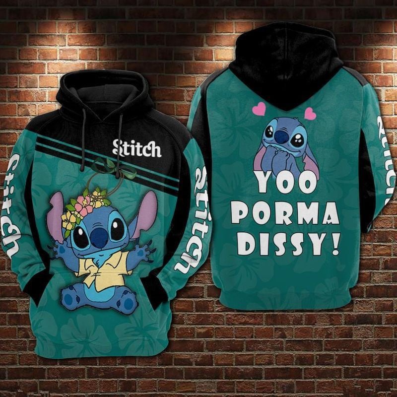 Sweat à capuche Stitch - Lilo et Stitch Disney 318