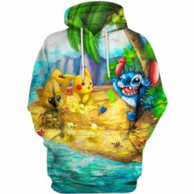 Sweat à capuche Stitch – Lilo et Stitch Disney 34