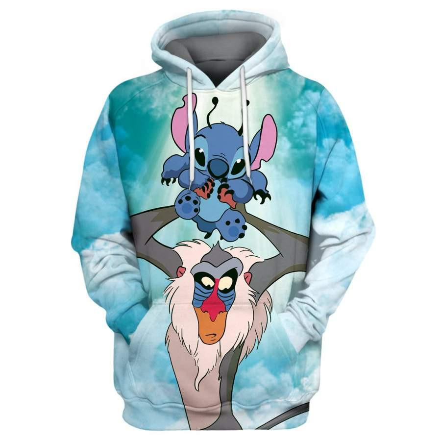 Sweat à capuche Stitch - Lilo et Stitch Disney 32