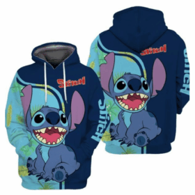 Sweat à capuche Stitch – Lilo et Stitch Disney 55