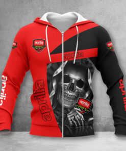 Hoodie zippée Aprilia