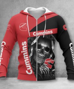 Hoodie zippée Cummins