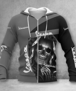 Hoodie zippée Vespa