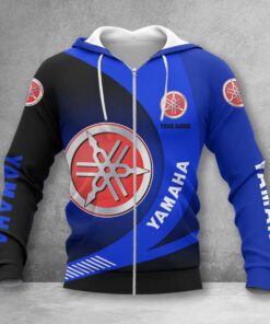Hoodie zippée Yamaha Blue