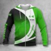 Hoodie zippée Kawasaki