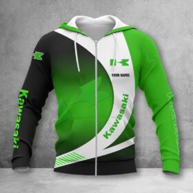 Hoodie zippée Kawasaki