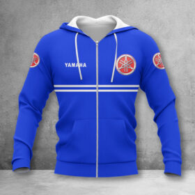 Hoodie zippée Yamaha Blue