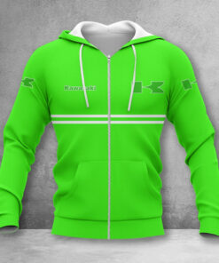 Hoodie zippée Kawasaki