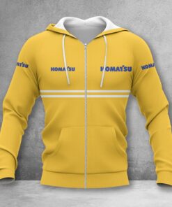 Hoodie zippée Komatsu